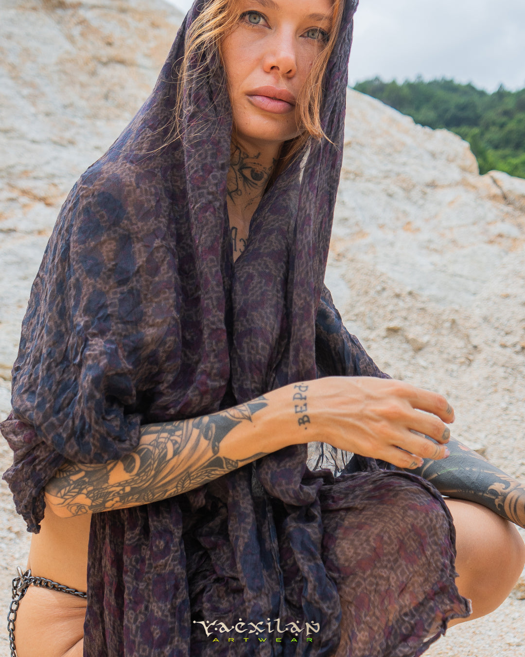 Scarf / Pareo Bamboo - LEOPARDUS LAGARTIKA